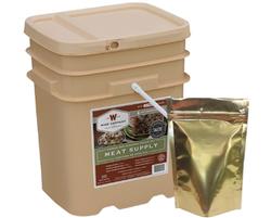 Wise Meat Bucket with Rice 60 Servings