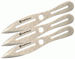 Smith Wesson 10 Throwing-Knife Set - Stainless Steel