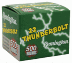 Rem Ammo .22 Lr Thunderbolt