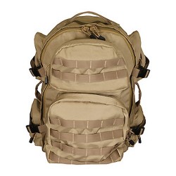 VISM Tactical Back Pack w/PALS Webbing - Tan CBT2911