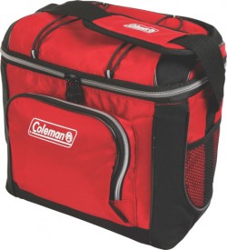 Coleman COLEMAN SOFT SIDED 16 CAN COOLER RED W/ LINER